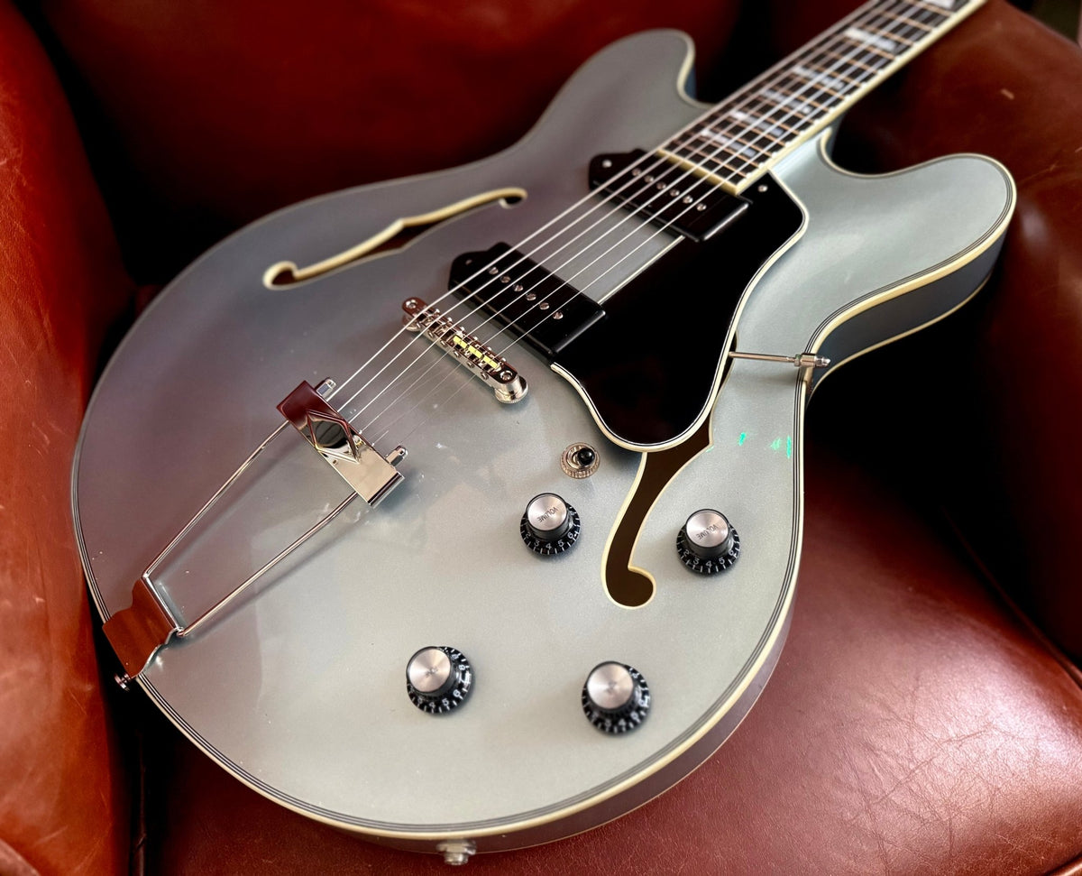 Eastman T64 Iced Blue Metallic New Release Arriving January 2026 - Richards Guitars Of Stratford Upon Avon