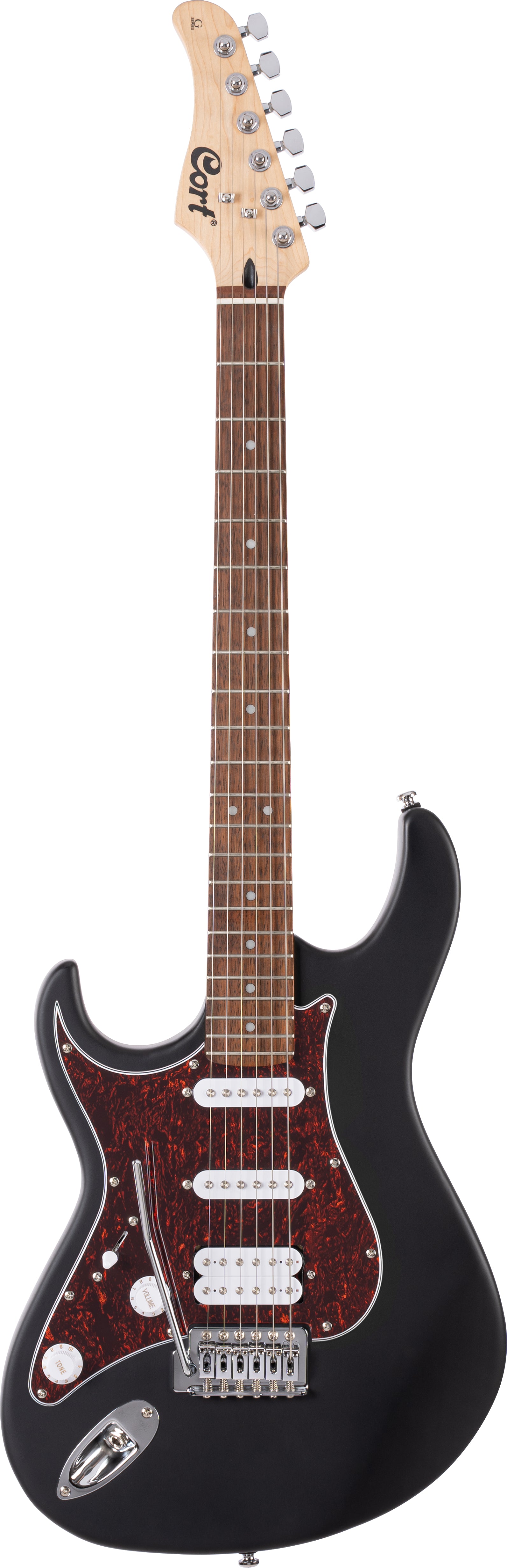 Cort G110 Left Handed Open Pore Black, Electric Guitar for sale at Richards Guitars.