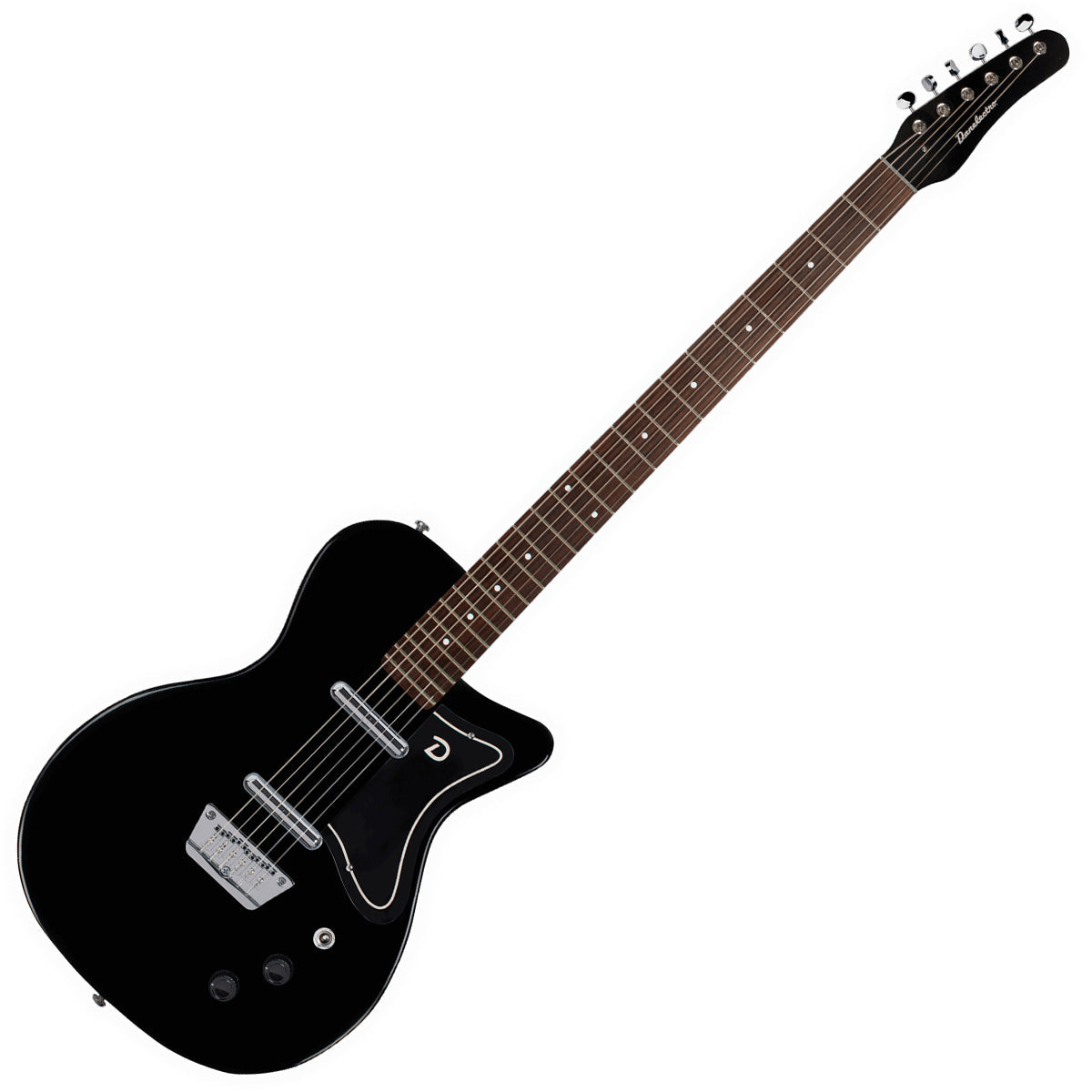 Danelectro 56 Baritone Electric Guitar Black Danelectro 56