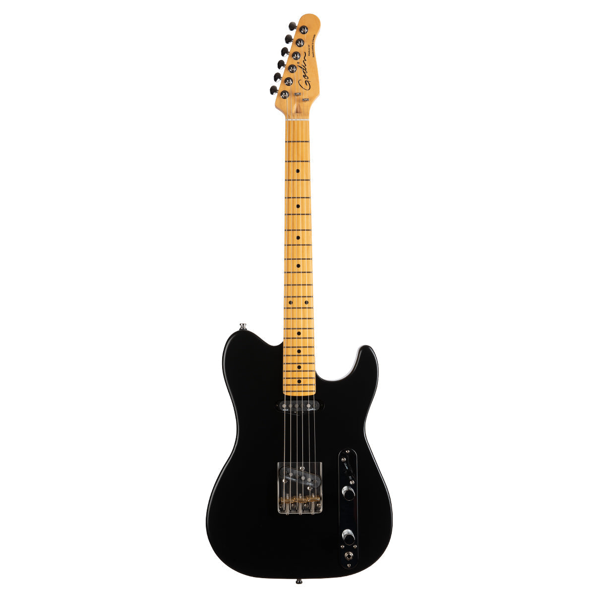 Godin Stadium HT Electric Guitar ~ Matte Black MN, Electric Guitar for sale at Richards Guitars.
