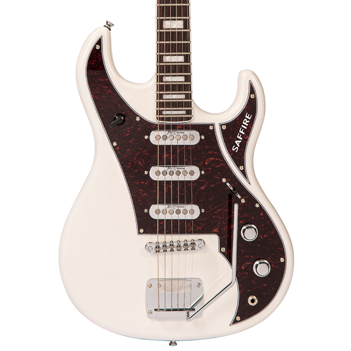 Rapier Saffire Electric Guitar ~ Vintage White, Electric Guitar for sale at Richards Guitars.