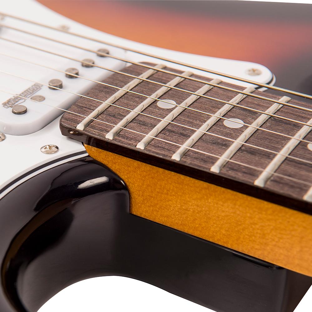Vintage V6 ReIssued Electric Guitar ~ Sunset Sunburst, Electric Guitar for sale at Richards Guitars.