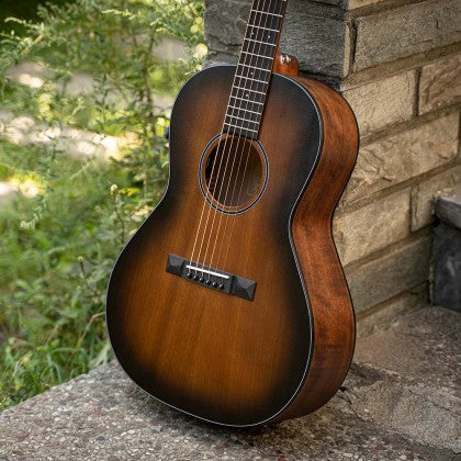 Cort Core PE Mahogany Parlor Electro With Fishman & Premium Gig Bag, Electro Acoustic Guitar for sale at Richards Guitars.