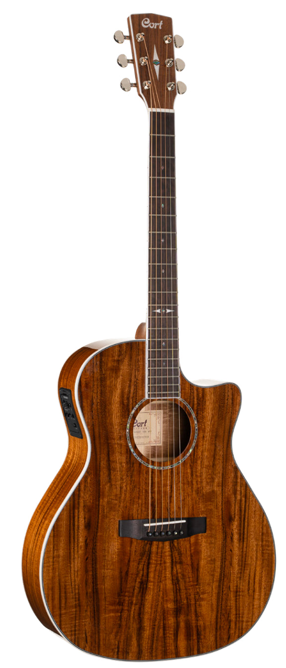 Cort Grand Regal Acoustic GA5F Koa Natural-Richards Guitars Of Stratford Upon Avon