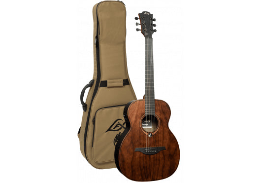 LAG Sauvage Electro Acoustic Travel Guitar, Electro Acoustic Guitar for sale at Richards Guitars.