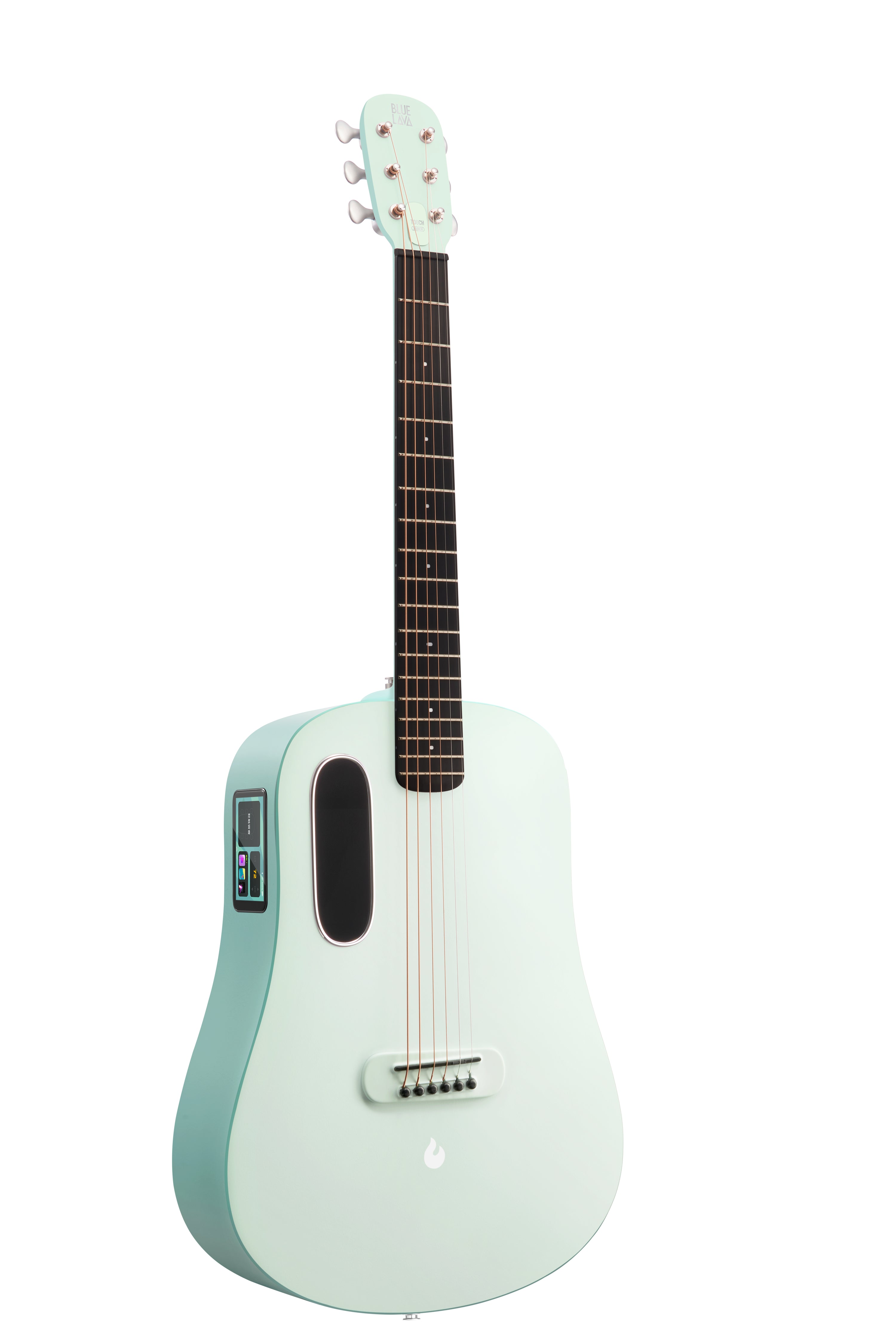 BLUE LAVA TOUCH with Airflow Bag ~ Aqua Green / Mint Green-Richards Guitars Of Stratford Upon Avon