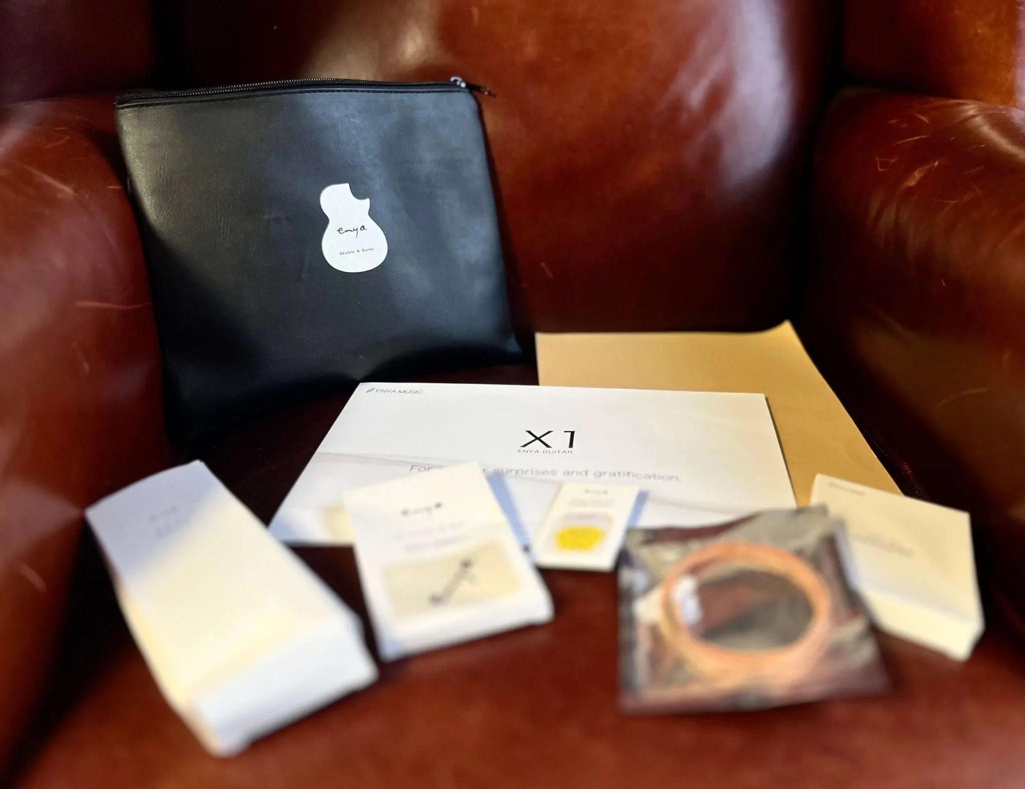 Enya EA - X1 PRO Sunbrust,41" Solid Spruce with Rosewood HPL Guitar+ Gig Bag+Accessories(String+Capo+ Pick+Strap+Wrench+ Cleaning Cloth) - Richards Guitars Of Stratford Upon Avon