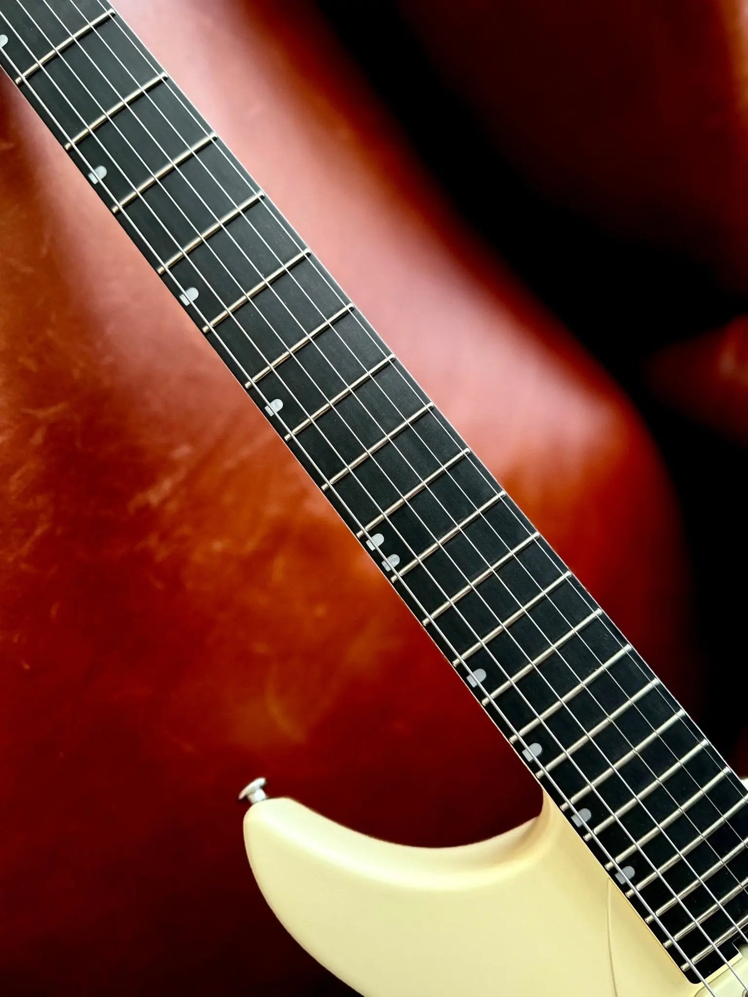 Enya Inspire Electric Smart Guitar in White - Richards Guitars Of Stratford Upon Avon