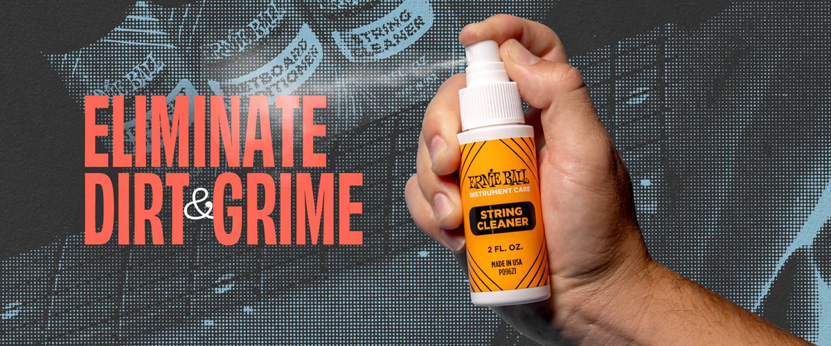 Ernie Ball Instrument Care 3 - PACK W/Microfibre Cloth (All You Need For Body, Strings & Fretboard) - Richards Guitars Of Stratford Upon Avon