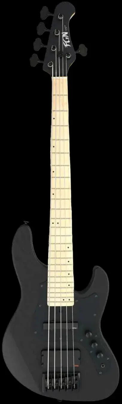Buy FGN J Standard Mighty Jazz, JMJ53ASHDEM Open Pore Black Bass Guitar