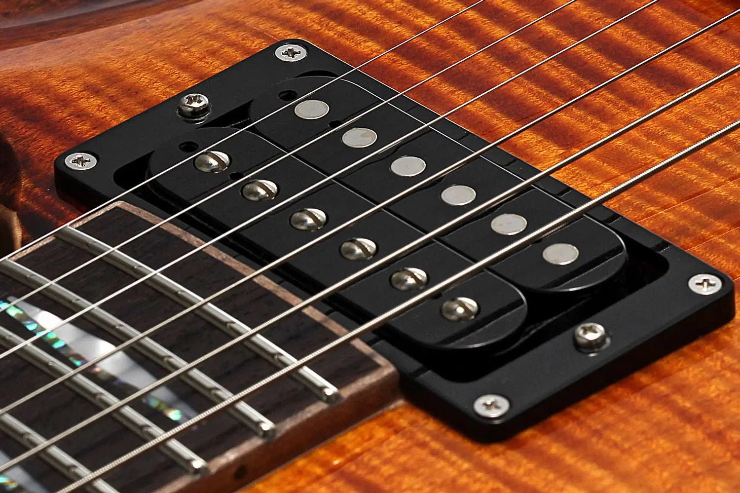 FGN Expert Flame, Electric Guitar, Vintage Violin (VV) EFLFMR With Hard Case - Richards Guitars Of Stratford Upon Avon