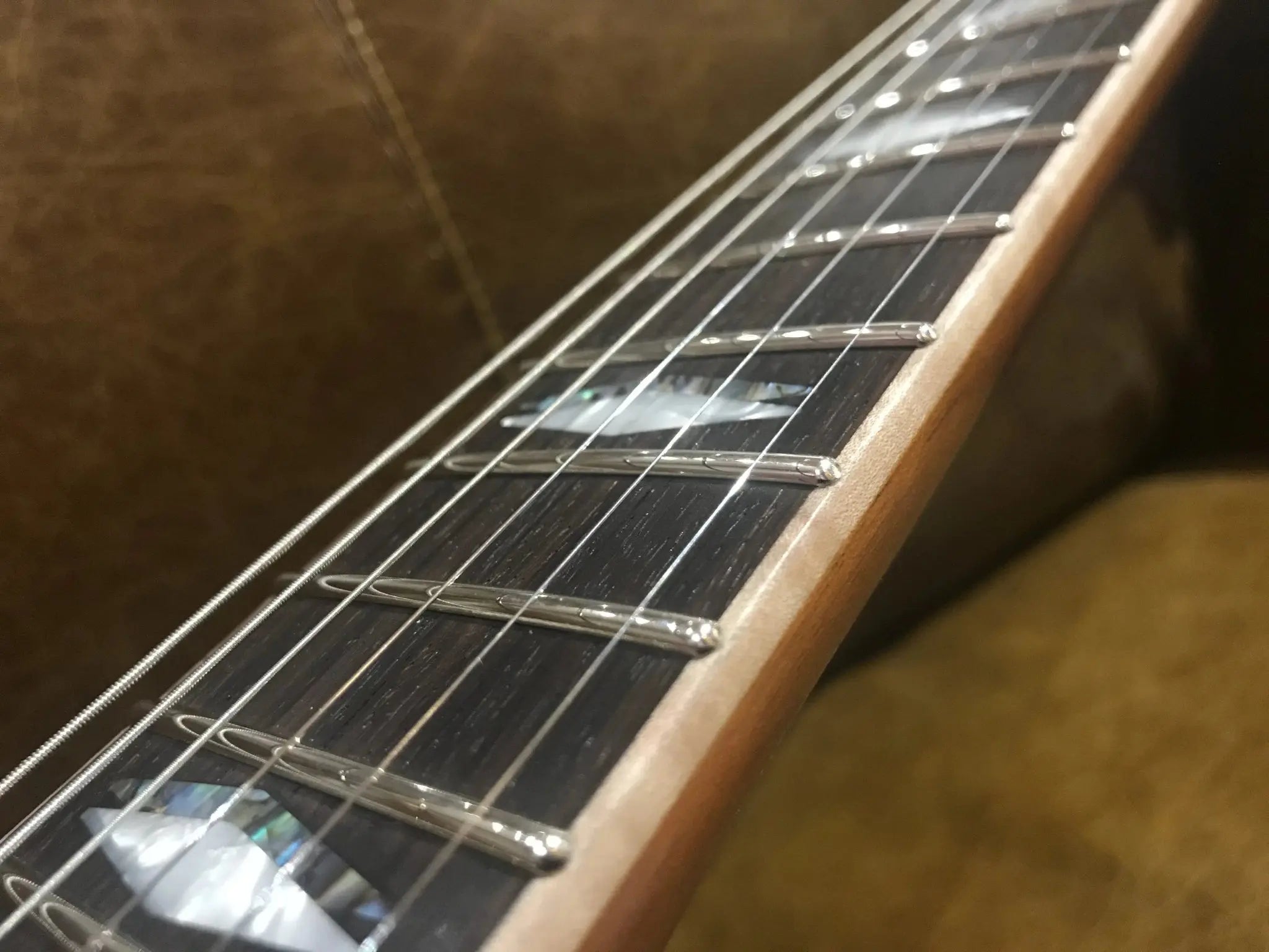 FGN Expert Flame, Electric Guitar, Vintage Violin (VV) EFLFMR With Hard Case - Richards Guitars Of Stratford Upon Avon