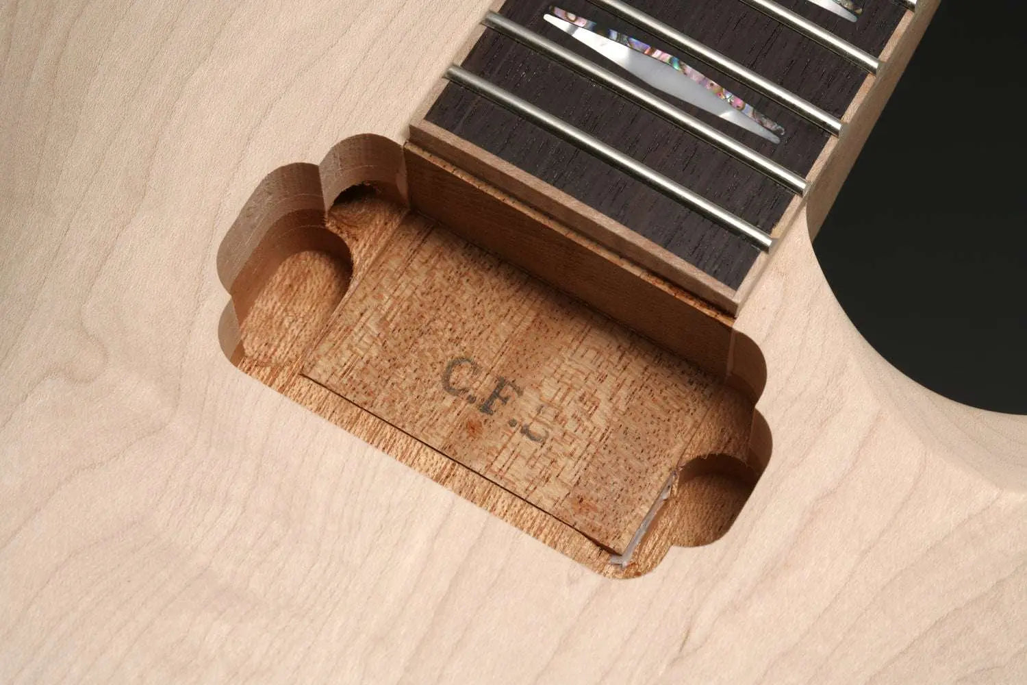 FGN Expert Flame, Electric Guitar, Vintage Violin (VV) EFLFMR With Hard Case - Richards Guitars Of Stratford Upon Avon