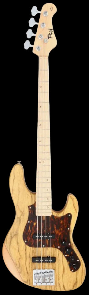 FGN Expert Mighty Jazz, Vintage Natural With Gig Bag - Richards Guitars Of Stratford Upon Avon