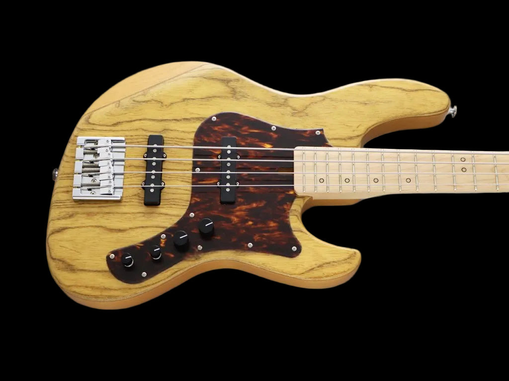 FGN Expert Mighty Jazz, Vintage Natural With Gig Bag - Richards Guitars Of Stratford Upon Avon