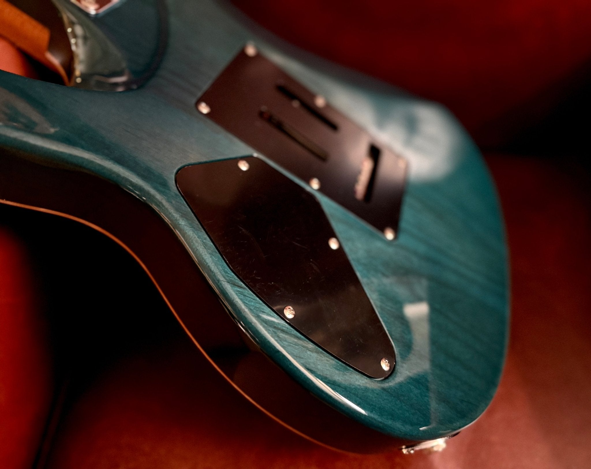FGN Expert Odyssey, Emerald Ocean Burst Electric Guitar - Richards Guitars Of Stratford Upon Avon