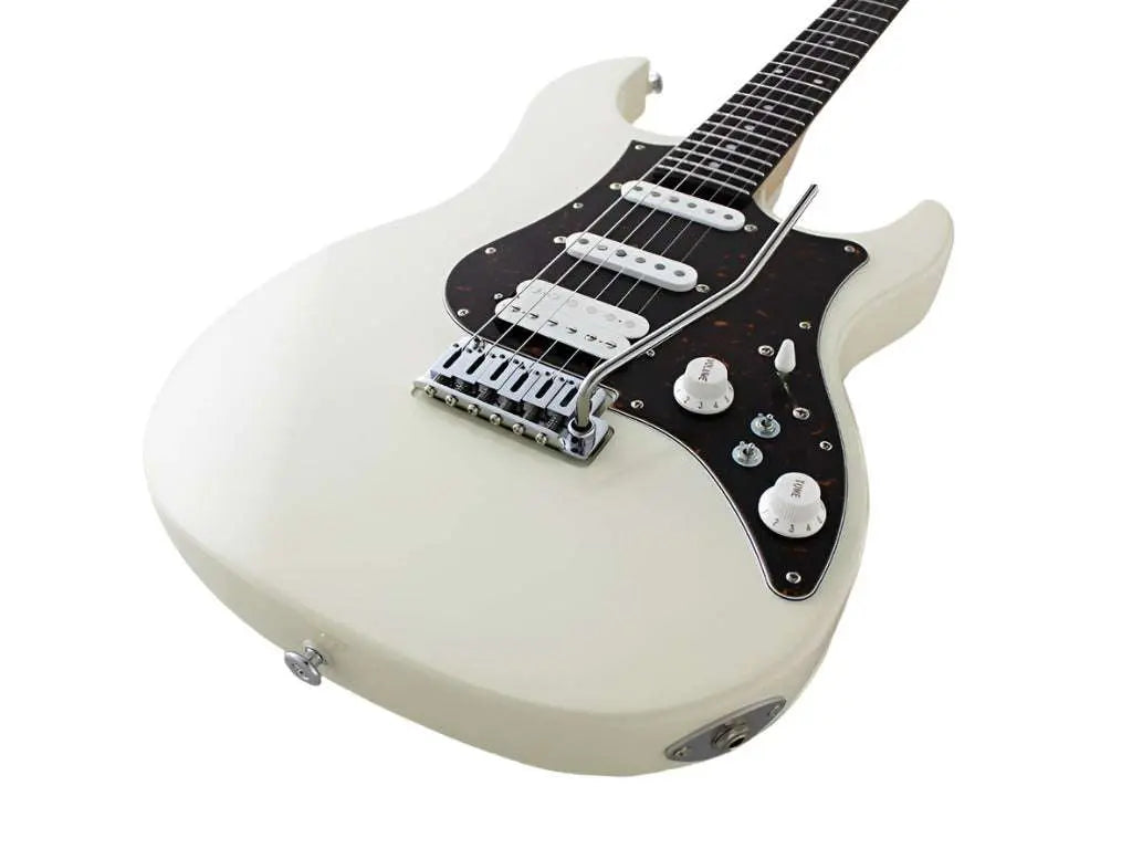 FGN Expert Odyssey EOSALR Antique White (AWH) With Hard Case - Richards Guitars Of Stratford Upon Avon