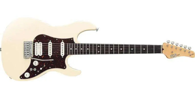 FGN Expert Odyssey EOSALR Antique White (AWH) With Hard Case - Richards Guitars Of Stratford Upon Avon