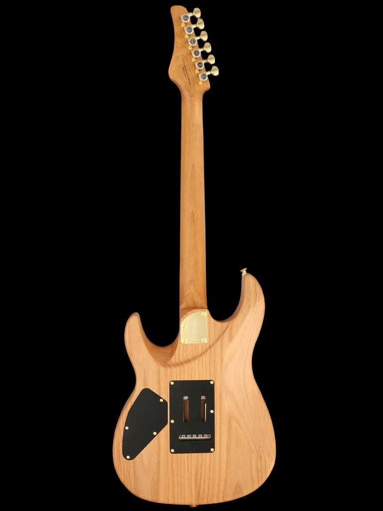 FGN Expert Odyssey, Natural Myrtle Electric Guitar - Richards Guitars Of Stratford Upon Avon