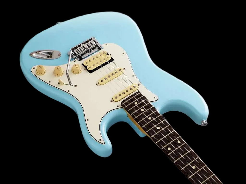 FGN Guitars Boundary BST HSS Mint Blue - Richards Guitars Of Stratford Upon Avon