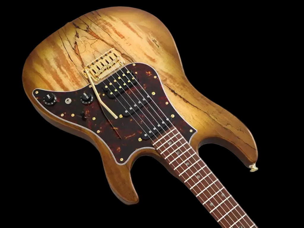 FGN Guitars Expert Odyssey HCB Hojicha Burst - Richards Guitars Of Stratford Upon Avon