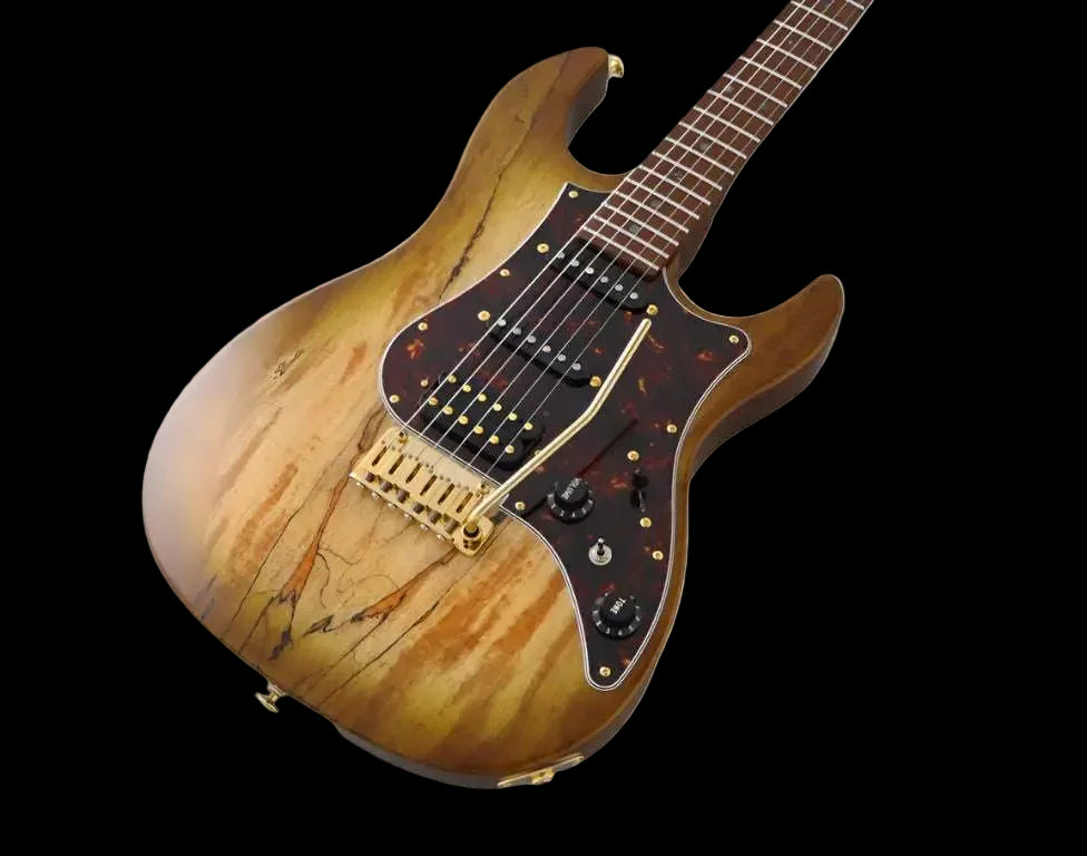 FGN Guitars Expert Odyssey HCB Hojicha Burst - Richards Guitars Of Stratford Upon Avon