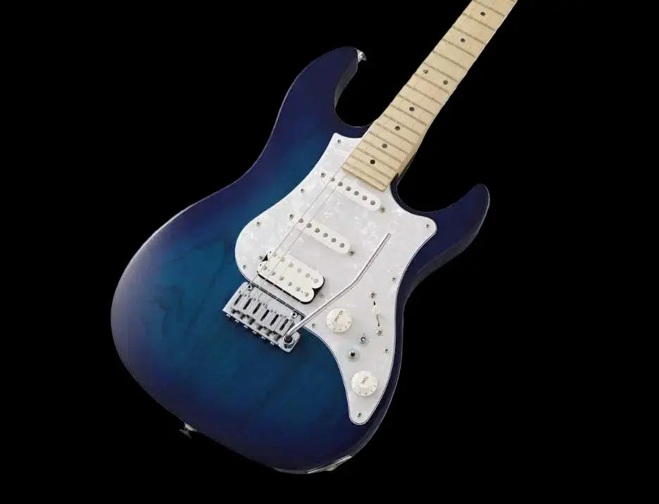 Buy FGN Expert Odyssey, See-Thru Blue Burst Electric Guitar