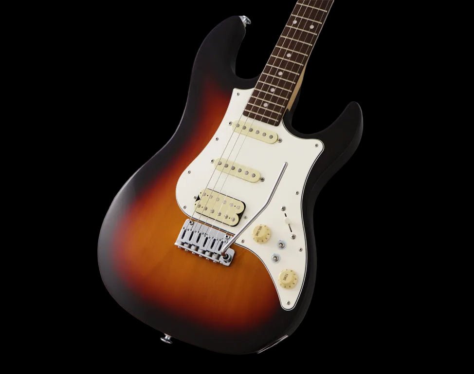 FGN Guitars Expert Odyssey, Vintage Sunburst Electric Guitar - Richards Guitars Of Stratford Upon Avon