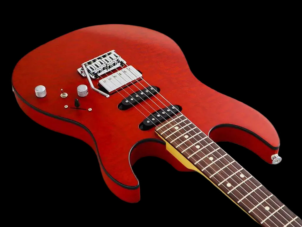 FGN Guitars J Std Odyssey MOF Mandarin Orange Flat - Richards Guitars Of Stratford Upon Avon