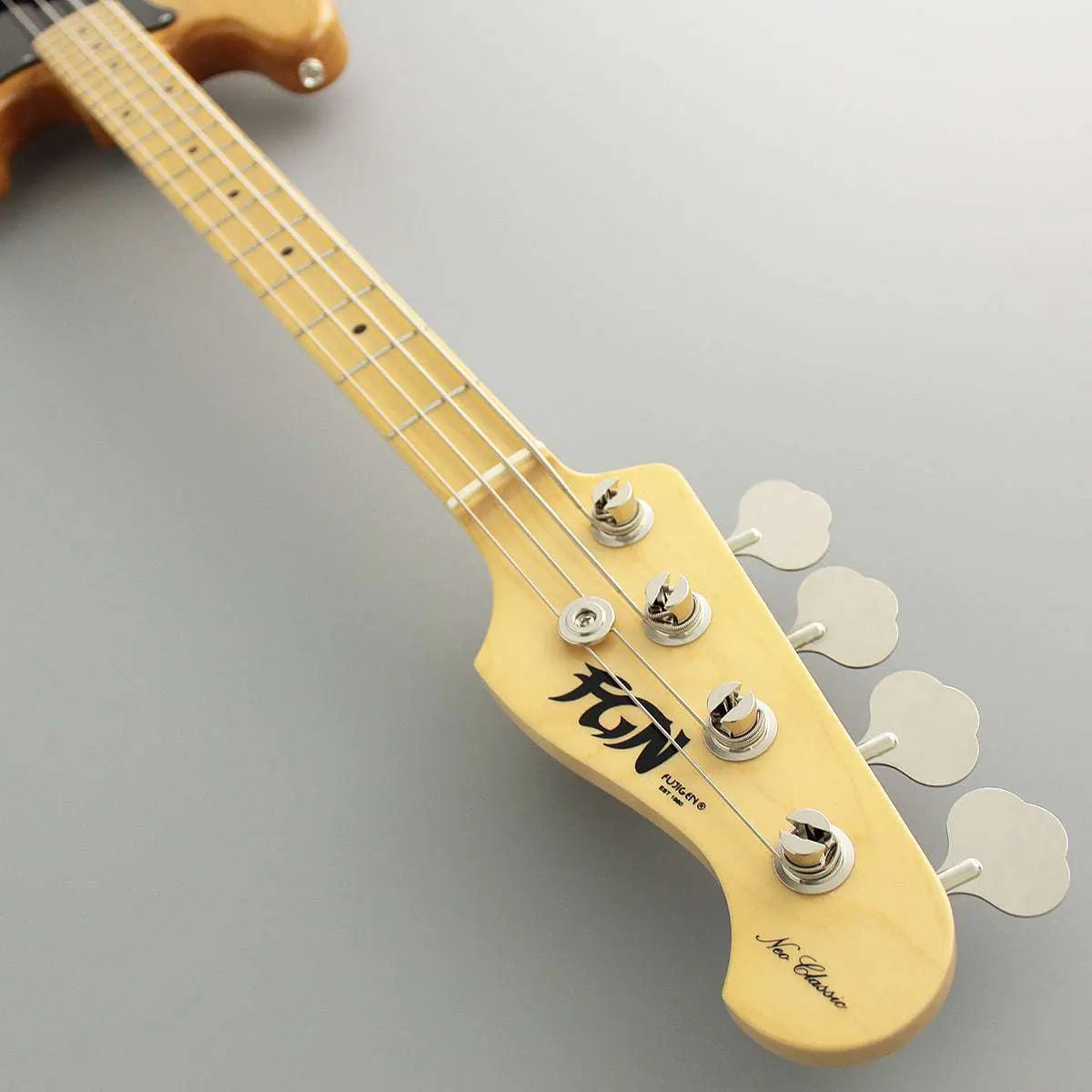 FGN Guitars Neoclassic PB 100M Ash Vintage Natural - Richards Guitars Of Stratford Upon Avon