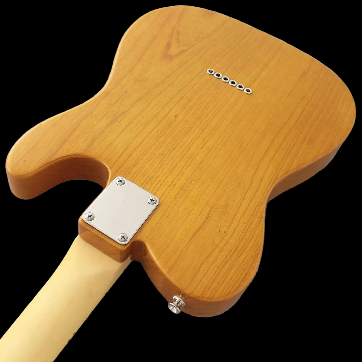 FGN Guitars Neoclassic TE 100M Ash LH Vintage Natural Left Handed - Richards Guitars Of Stratford Upon Avon