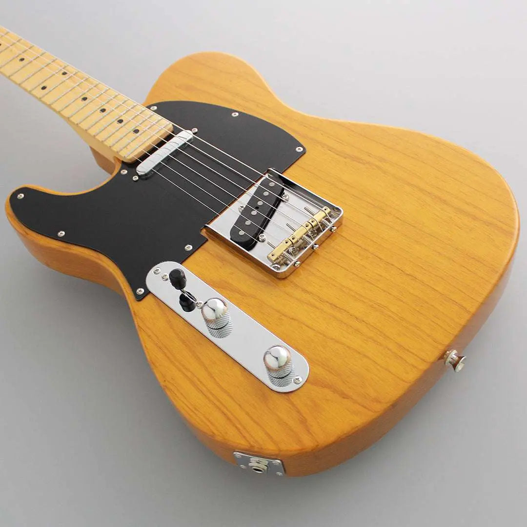FGN Guitars Neoclassic TE 100M Ash LH Vintage Natural Left Handed - Richards Guitars Of Stratford Upon Avon