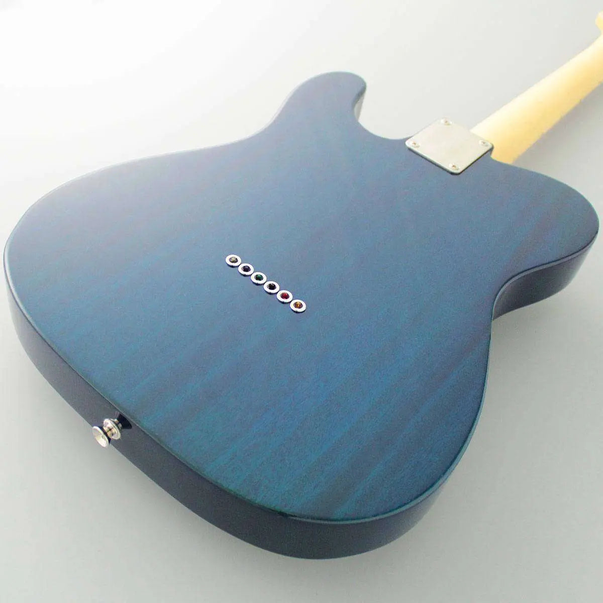 FGN Guitars Neoclassic TE 110M Mahogany Thinline HSTrans Blue - Richards Guitars Of Stratford Upon Avon