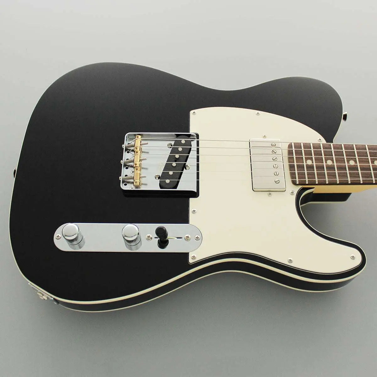 FGN Guitars Neoclassic TE 210R Ash HS Black - Richards Guitars Of Stratford Upon Avon