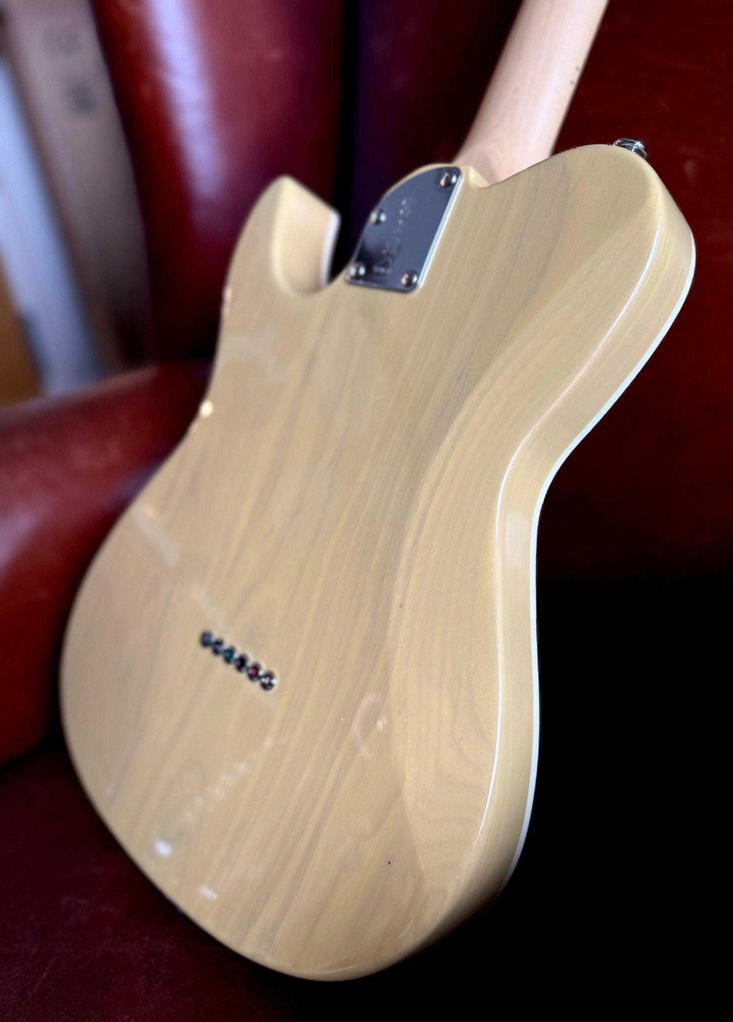 FGN J Standard Iliad JIL2ASHM, Off - White Blonde With Gig Bag - Richards Guitars Of Stratford Upon Avon
