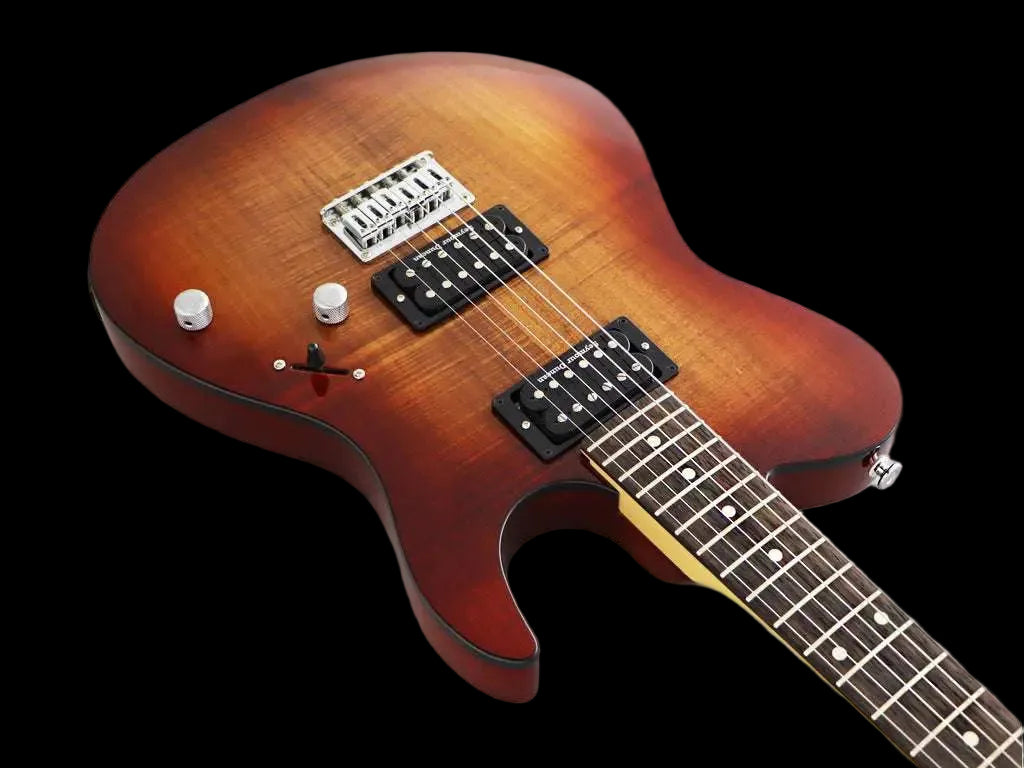 FGN J Standard Iliad JIL2EW2R, Koa Natural Burst With Gig Bag - Richards Guitars Of Stratford Upon Avon