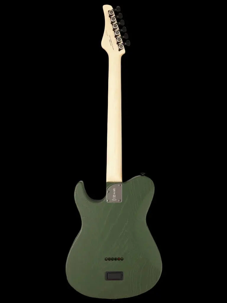 Buy FGN J Standard Iliad, JIL3ASHDE664R Open Pore Olive Green Electric Guitar