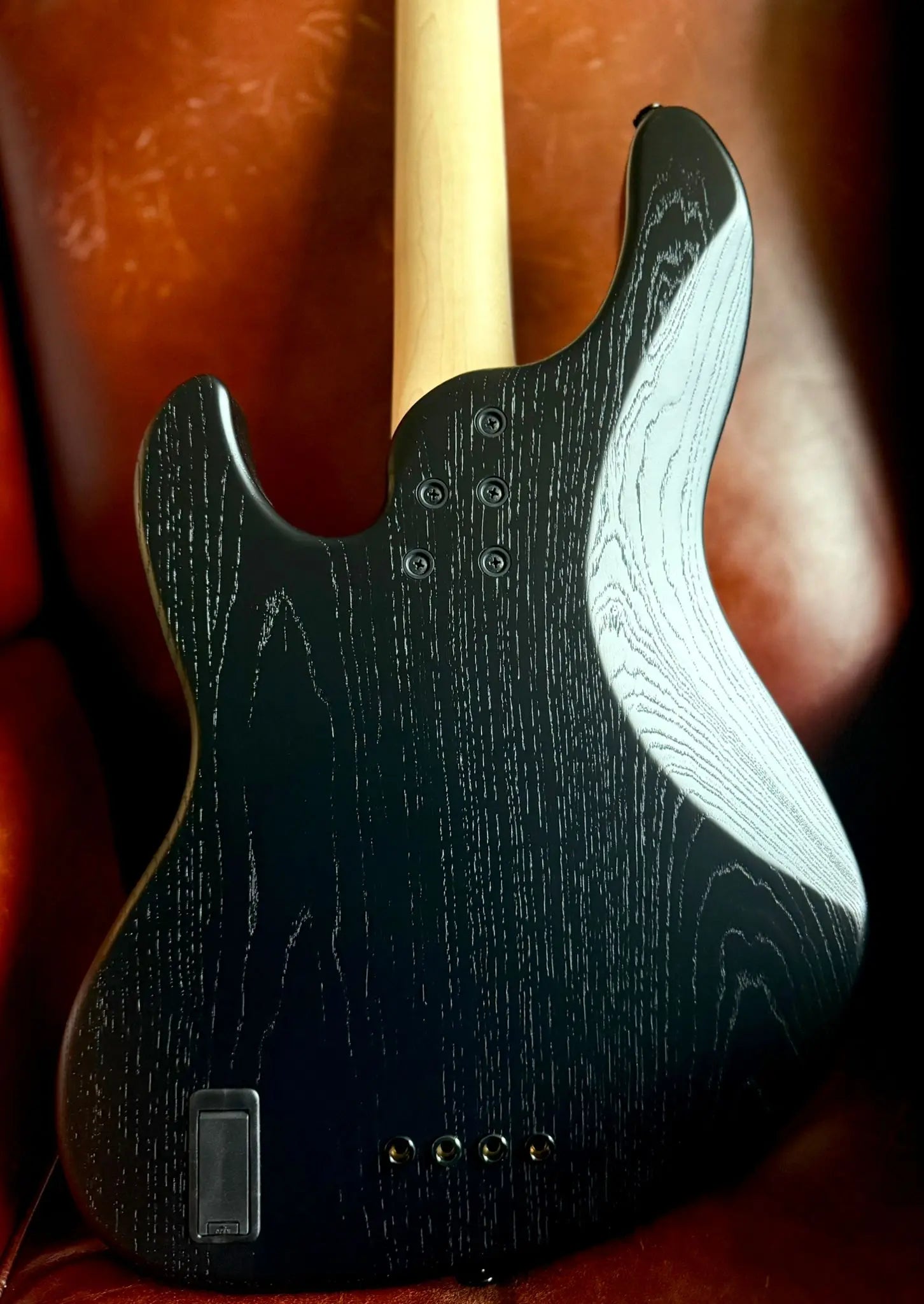 Buy FGN J Standard Mighty Jazz JMJ2ASHDEM Open Pore Black With Gig Bag