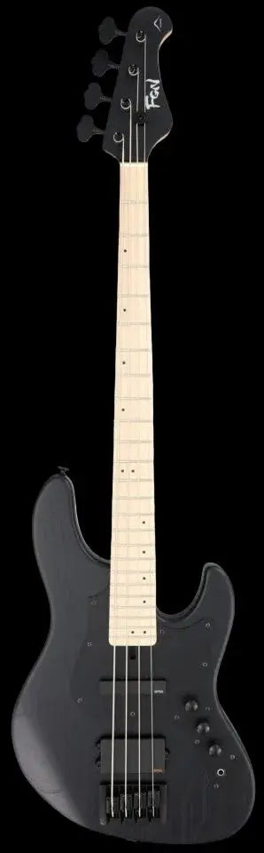 Buy FGN J Standard Mighty Jazz, JMJ3ASHDEM Open Pore Black Bass Guitar