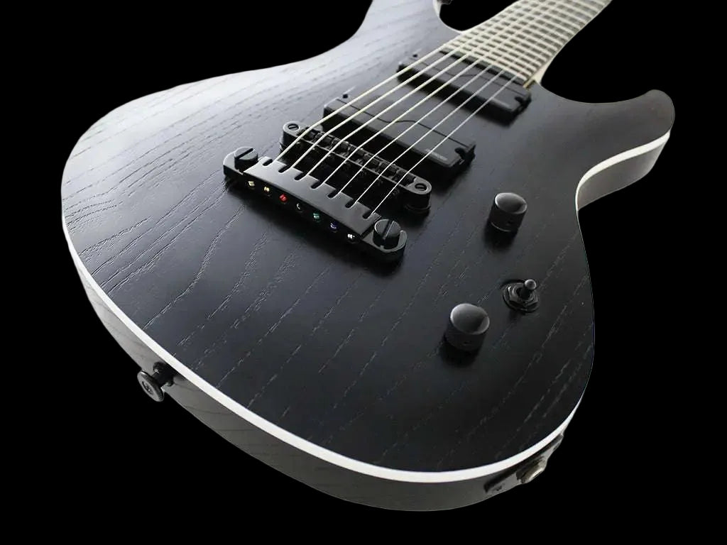 FGN J Standard Mythic JMY72ASHE Open Pore Black With Gig Bag - Richards Guitars Of Stratford Upon Avon