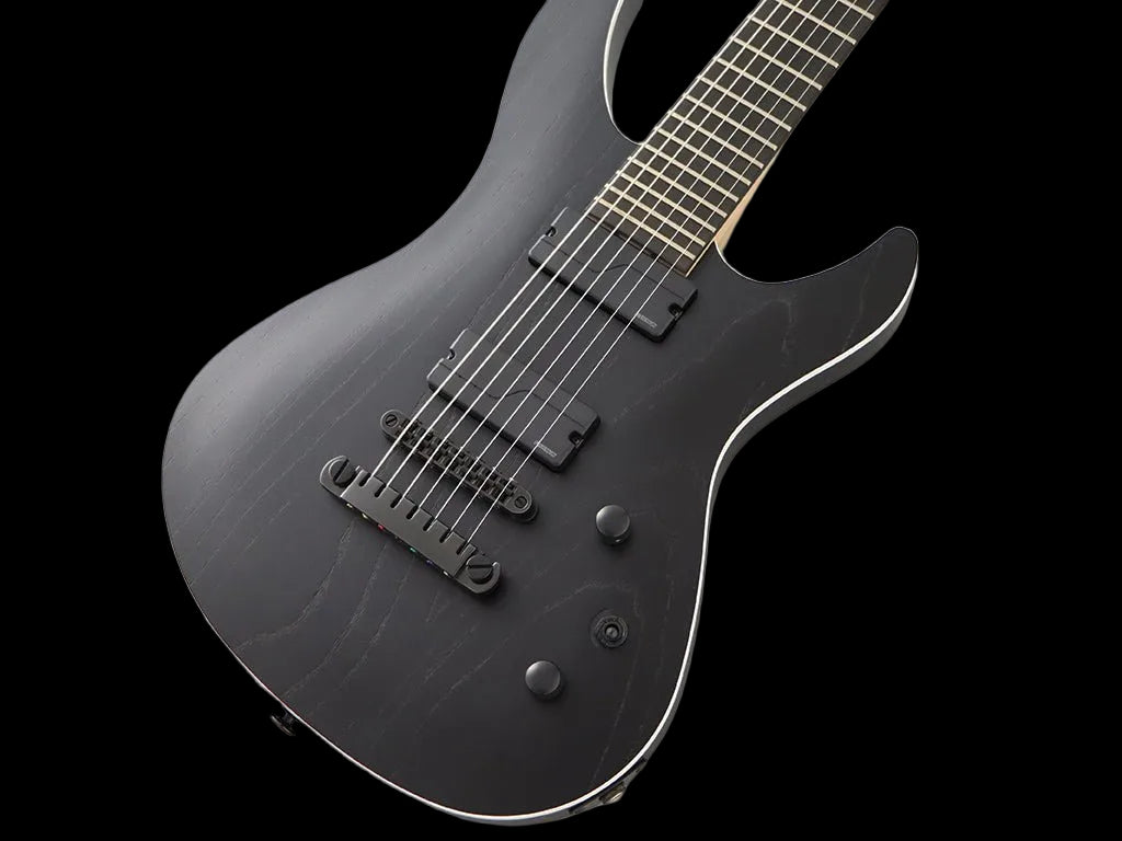 FGN J Standard Mythic JMY73ASHE - OPB, Open Pore Black With Gig Bag - Richards Guitars Of Stratford Upon Avon