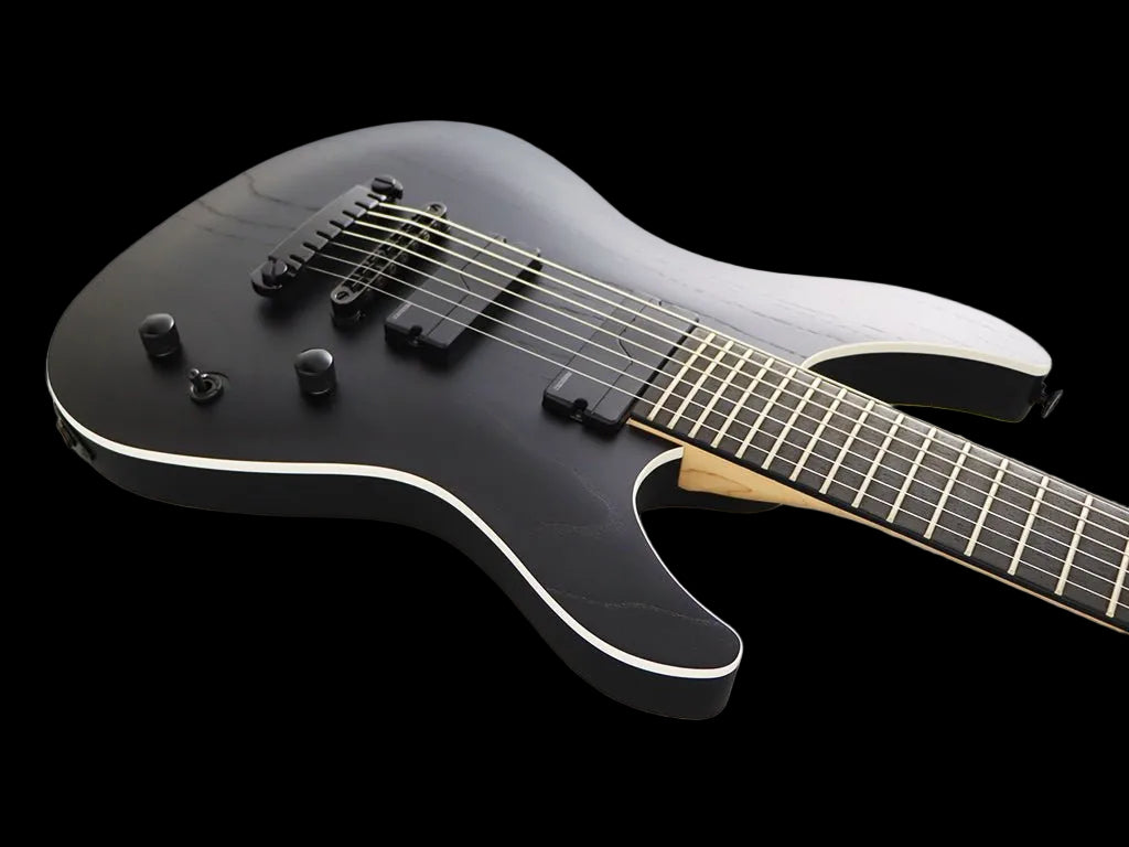 FGN J Standard Mythic JMY73ASHE - OPB, Open Pore Black With Gig Bag - Richards Guitars Of Stratford Upon Avon