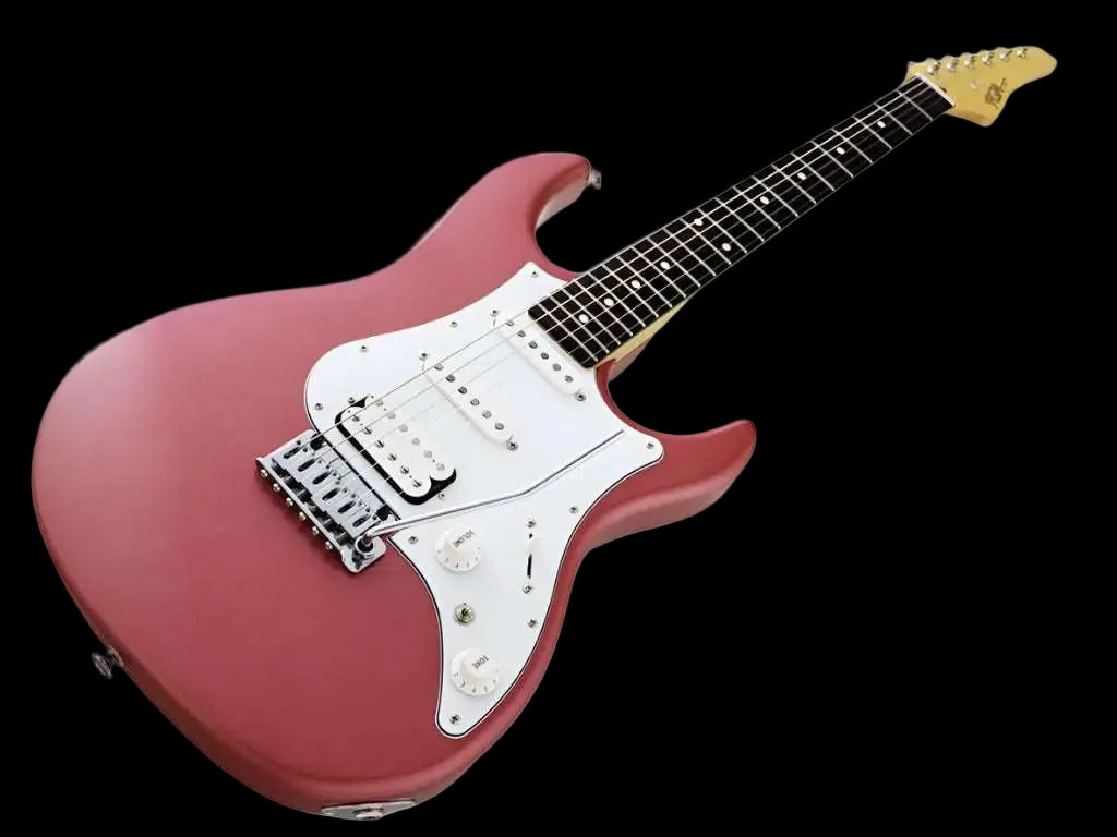 FGN J Standard Odyssey, JOS2TDR Burgundy Mist With Gig Bag - Richards Guitars Of Stratford Upon Avon