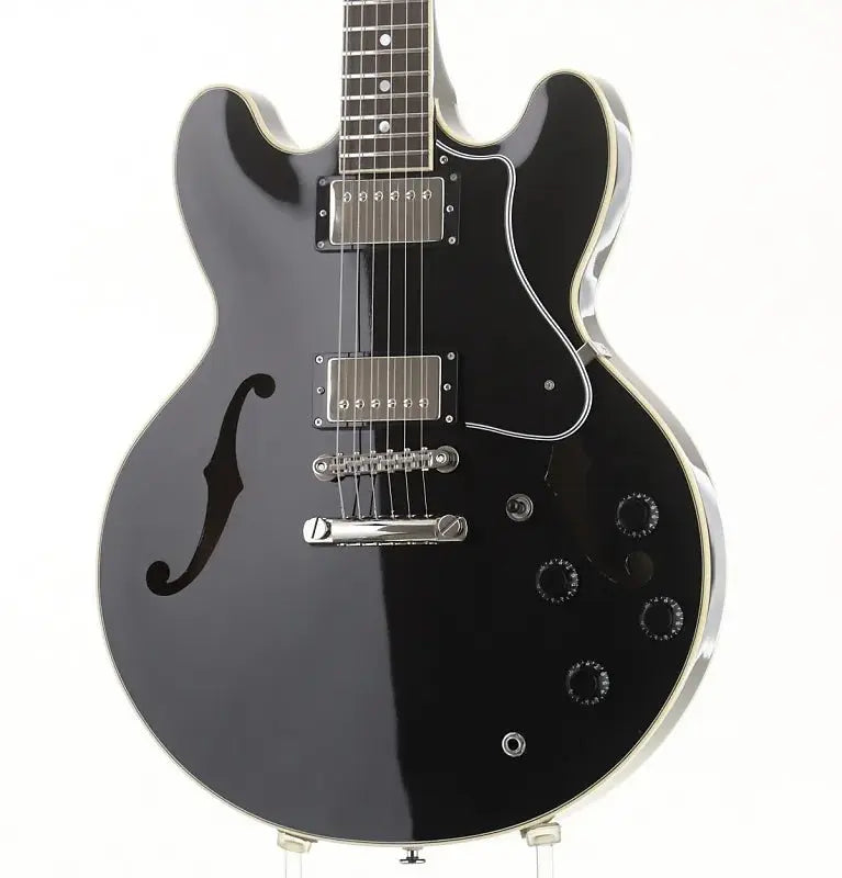 FGN Masterfield, Electric Guitar, Black (Bk) MSAHP With Hard Case - Richards Guitars Of Stratford Upon Avon