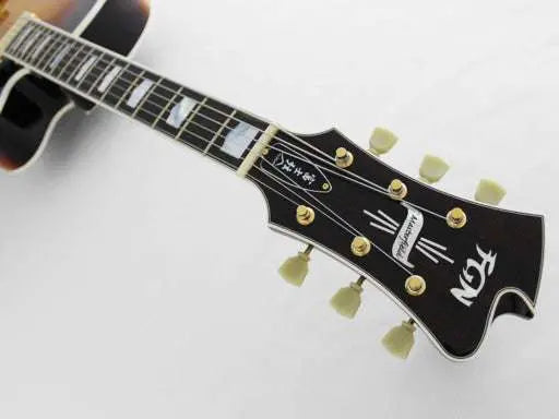 FGN Masterfield, Electric Guitar, Jazz Burst (JB) MFAFP With Hard Case - Richards Guitars Of Stratford Upon Avon