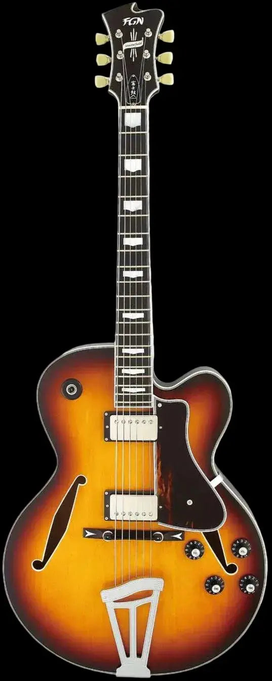 Buy FGN Masterfield, MFAHH Jazz Burst Electric Guitar