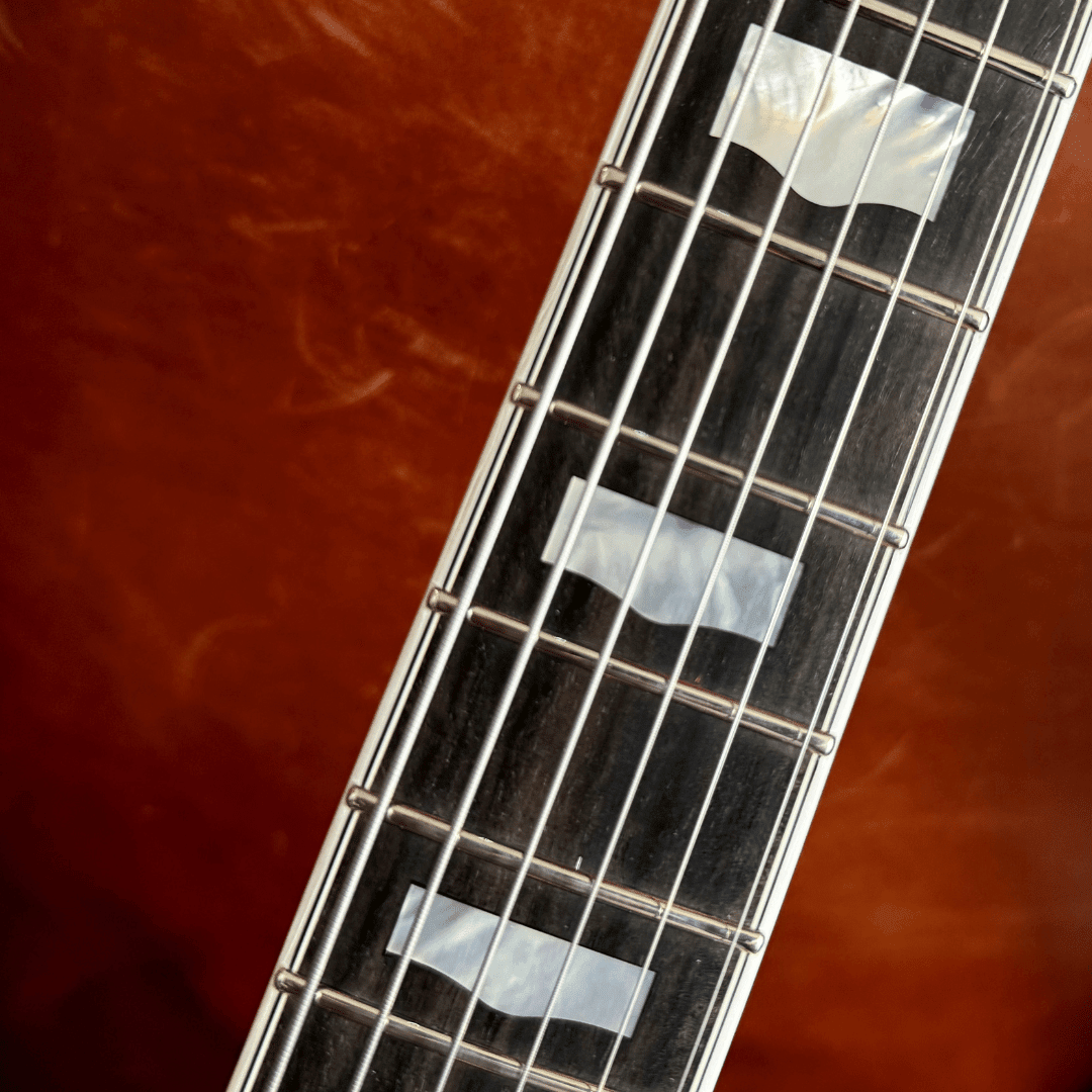 FGN Masterfield MFA FP (Custom Pro Exclusive) Jazz Burst, Archtop Electric Guitar - Richards Guitars Of Stratford Upon Avon