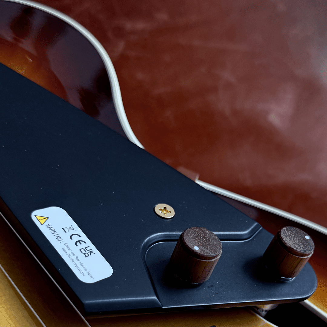 FGN Masterfield MFA FP (Custom Pro Exclusive) Jazz Burst, Archtop Electric Guitar - Richards Guitars Of Stratford Upon Avon
