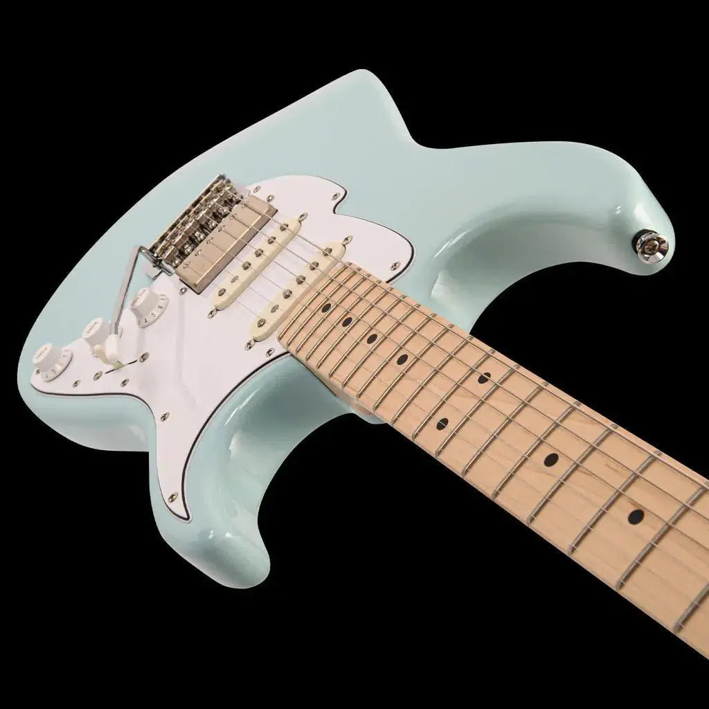 FRET KING CORONA CLASSIC GUITAR - LAGUNA BLUE (Includes Our £85 Pro Setup Free) - Richards Guitars Of Stratford Upon Avon