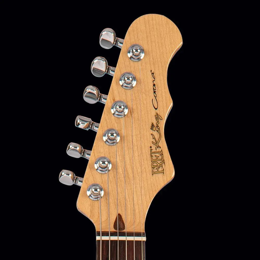 FRET KING CORONA CLASSIC GUITAR - VINTAGE SUNBURST (Includes Our £85 Pro Setup Free) - Richards Guitars Of Stratford Upon Avon
